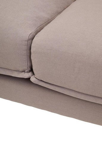 Troyes Grey Three Seat Left Chaise Sofa - Image 12