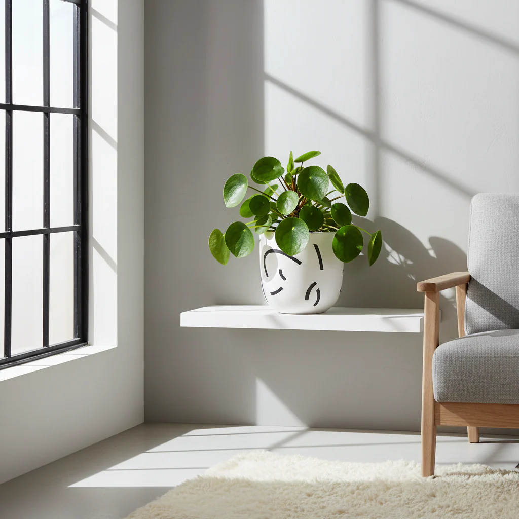 Tundra Black And White Planter - Image 3