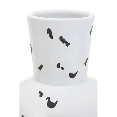 Tundra White and black Large Vase - Image 9