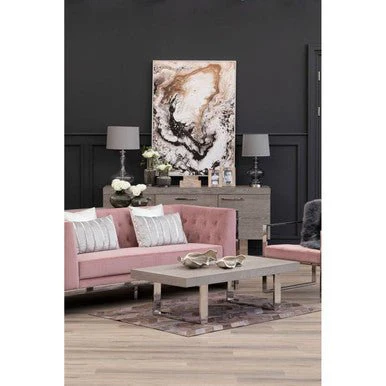 Ulmus Grey Elm Wood Coffee Table - Image 11