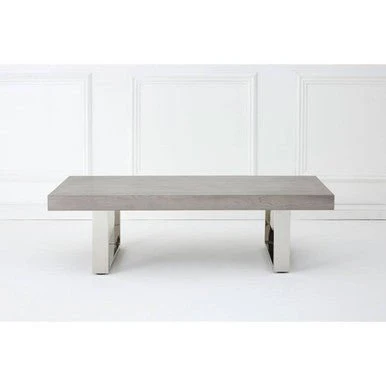 Ulmus Grey Elm Wood Coffee Table - Image 7