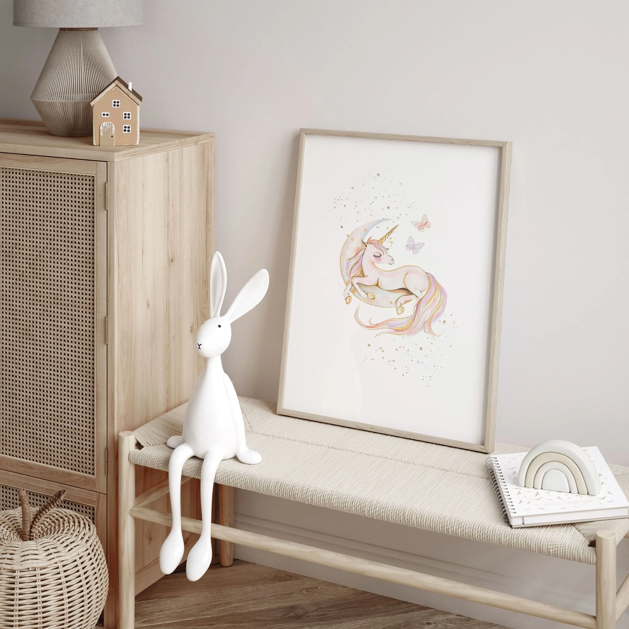 Unicorn Art | Set of 3 wall art prints - Image 6