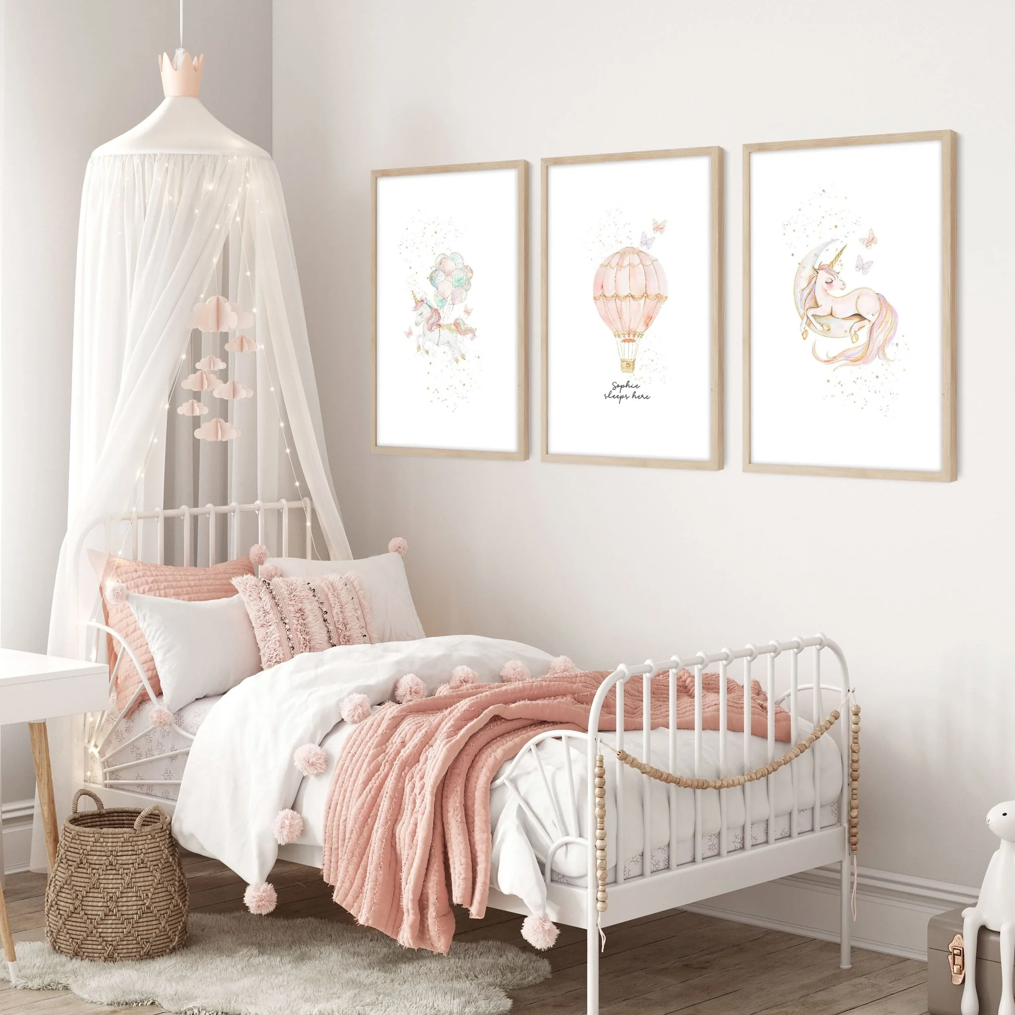 Unicorn Art | Set of 3 wall art prints - Image 7