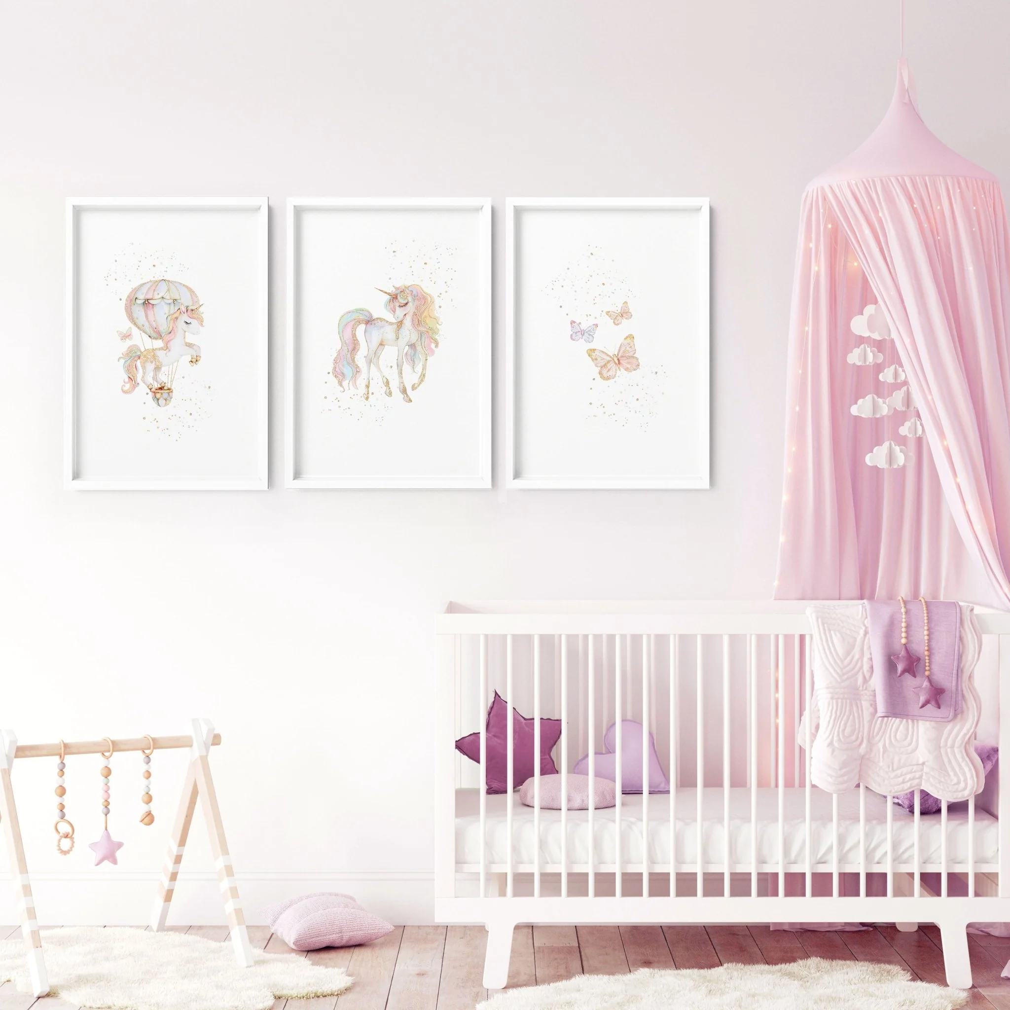 Unicorn Wall Art | Set of 3 wall art prints - Image 5