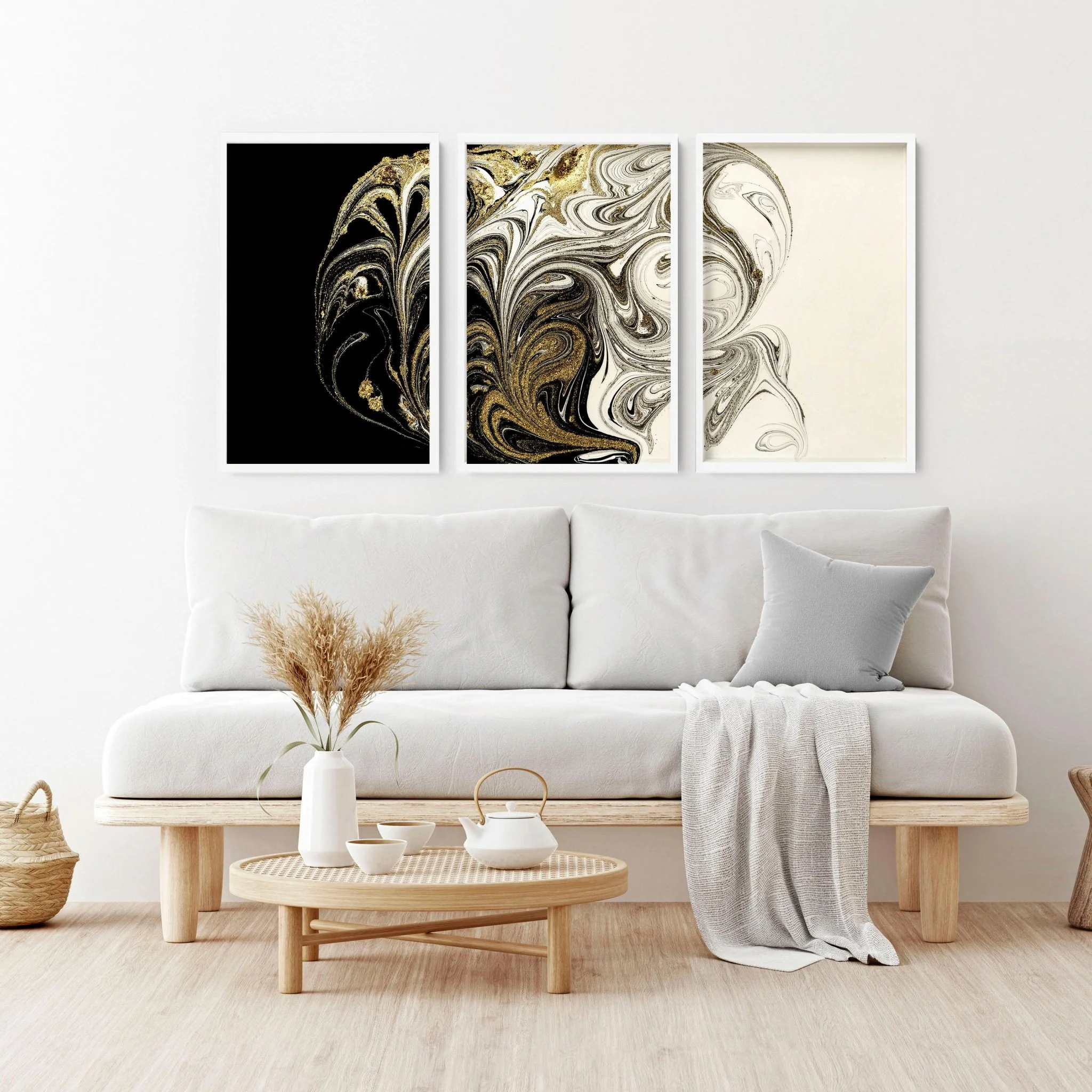 Unique wall art for living room | set of 3 wall art prints - Image 6