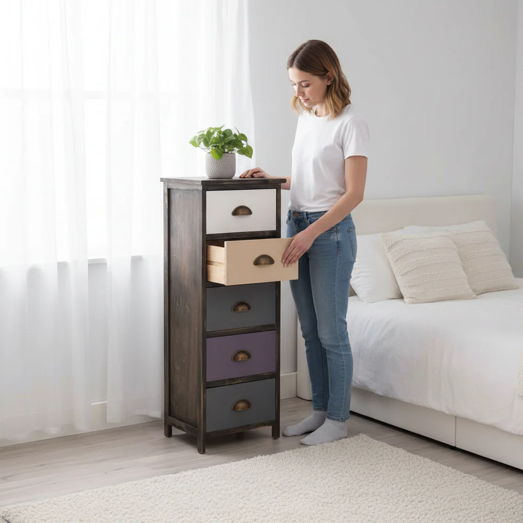 Urban Loft 5 Drawers Chest - Image 2