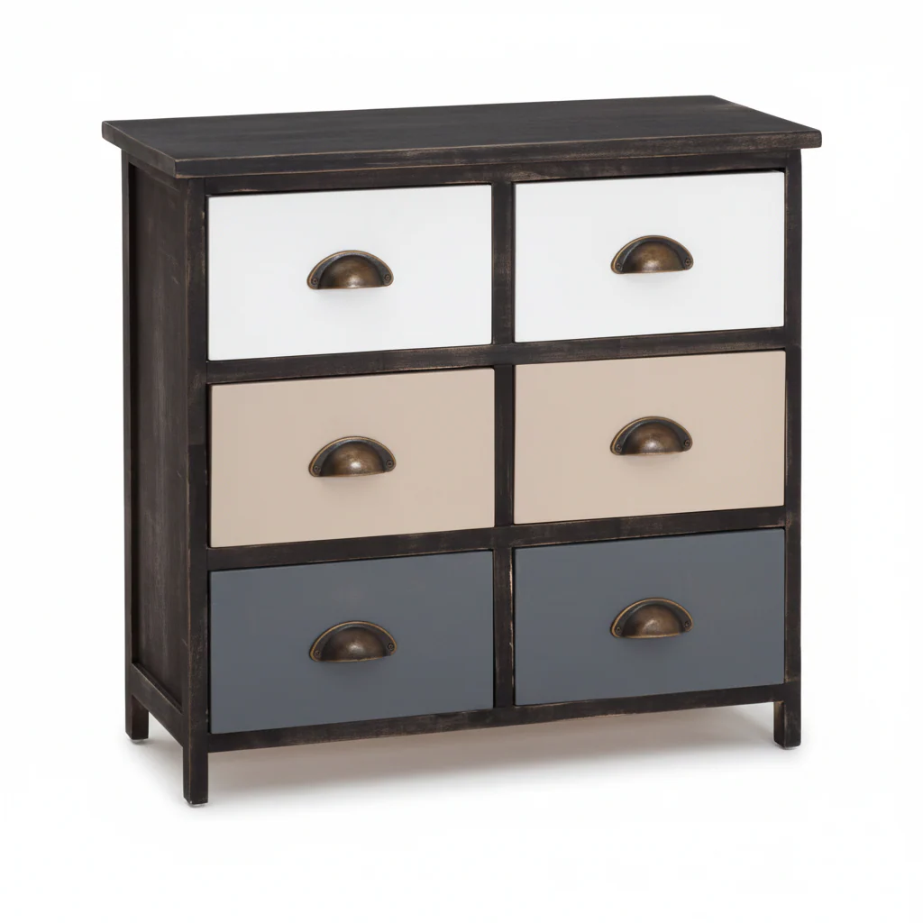 Urban Loft 6 Drawers Chest