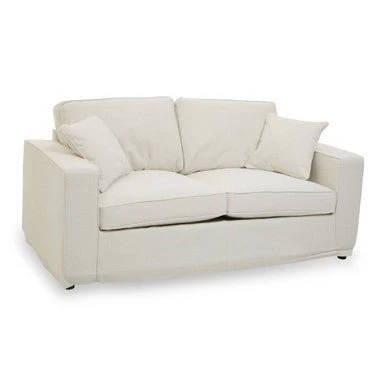 Valensole 2 Seat Cream Fabric Sofa - Image 7
