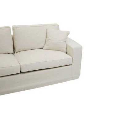 Valensole 3 Seat Cream Fabric Sofa - Image 14