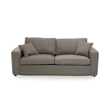 Valensole 3 Seat Grey Fabric Sofa - Image 13