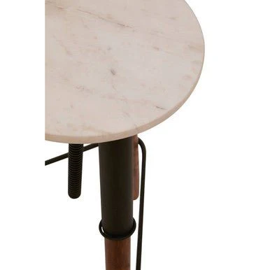 Vasco 3 Leg Bar Stool With Wood Top - Image 10