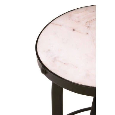 Vasco Black And White Finish Bar Stool - Image 7