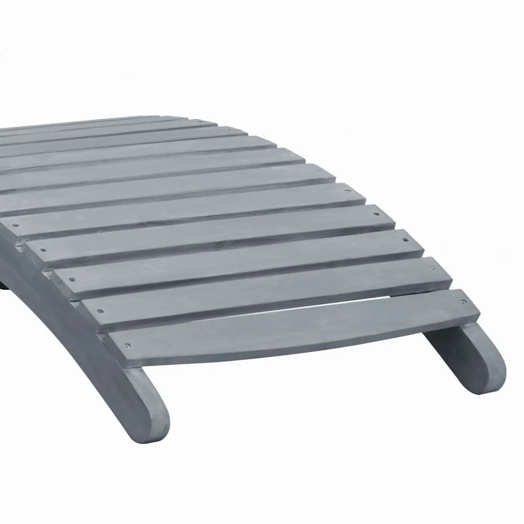 Velka Grey Acacia Wood - 190cm Foldable - Image 7