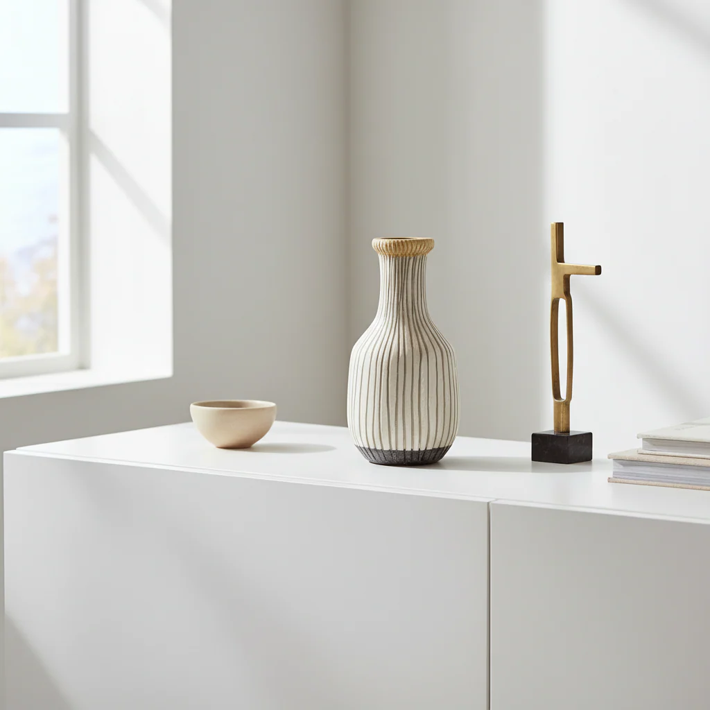 Vero Large Earthenware Vase - Image 3