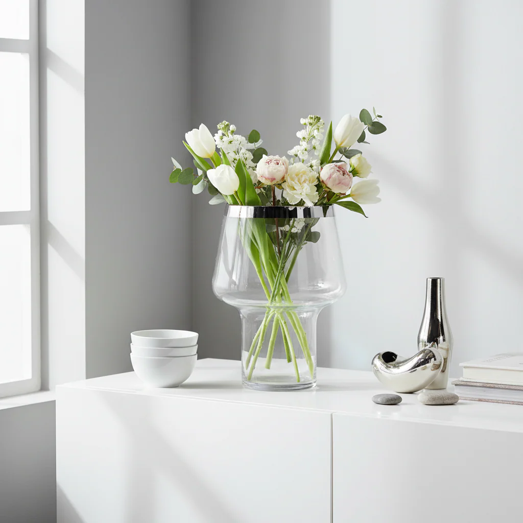 Verre Glass Vase. - Image 4