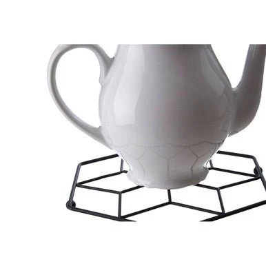Vertex Contour Matt Black Trivet - Image 6