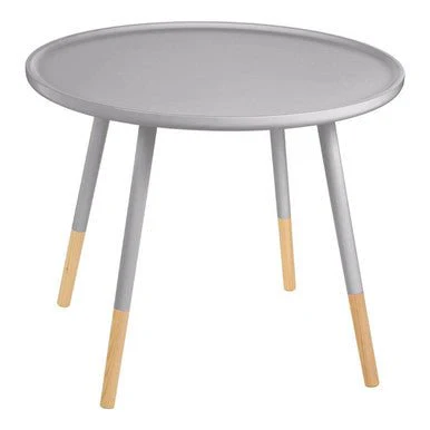 Viborg Grey Large Round Side Table - Image 5