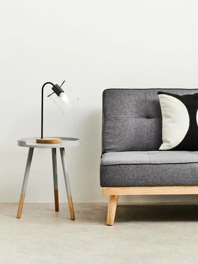 Viborg Grey Small Round Side Table - Image 6