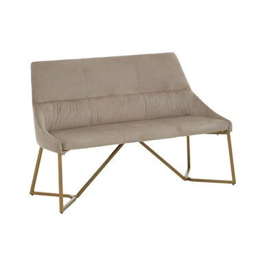Vieste Mink Velvet Bench - Image 6