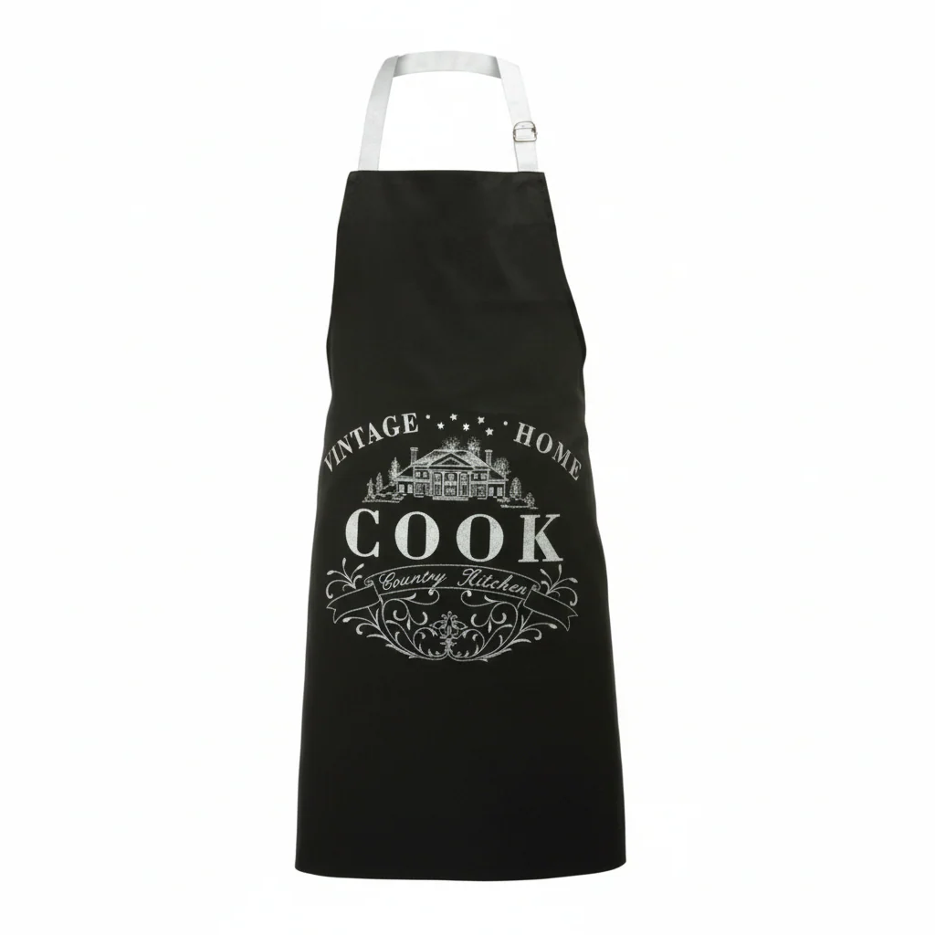 Vintage Home Black Apron
