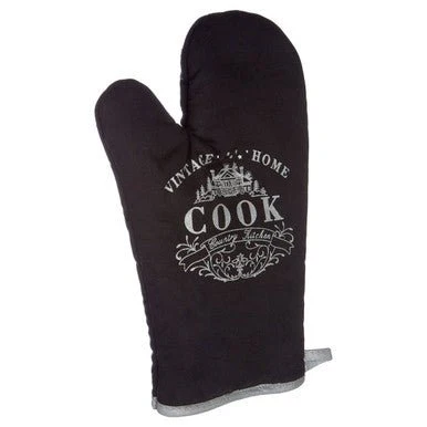 Vintage Home Black Single Oven Glove - Image 6