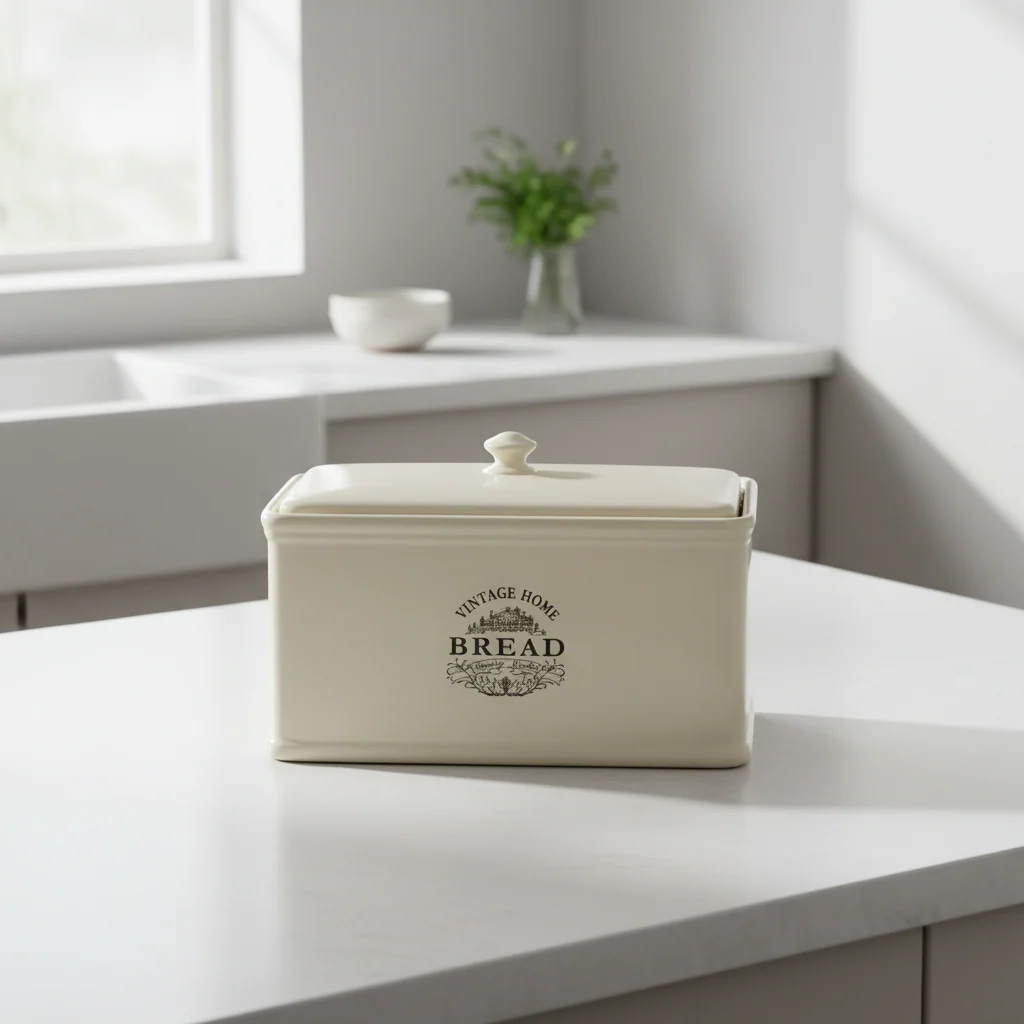 Vintage Home Cream Bread Crock - Image 2