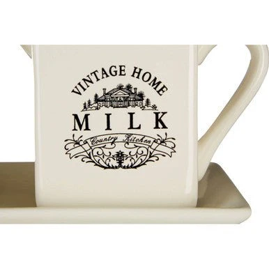 Vintage Home Square Cream Sugar And Milk Set - Image 6