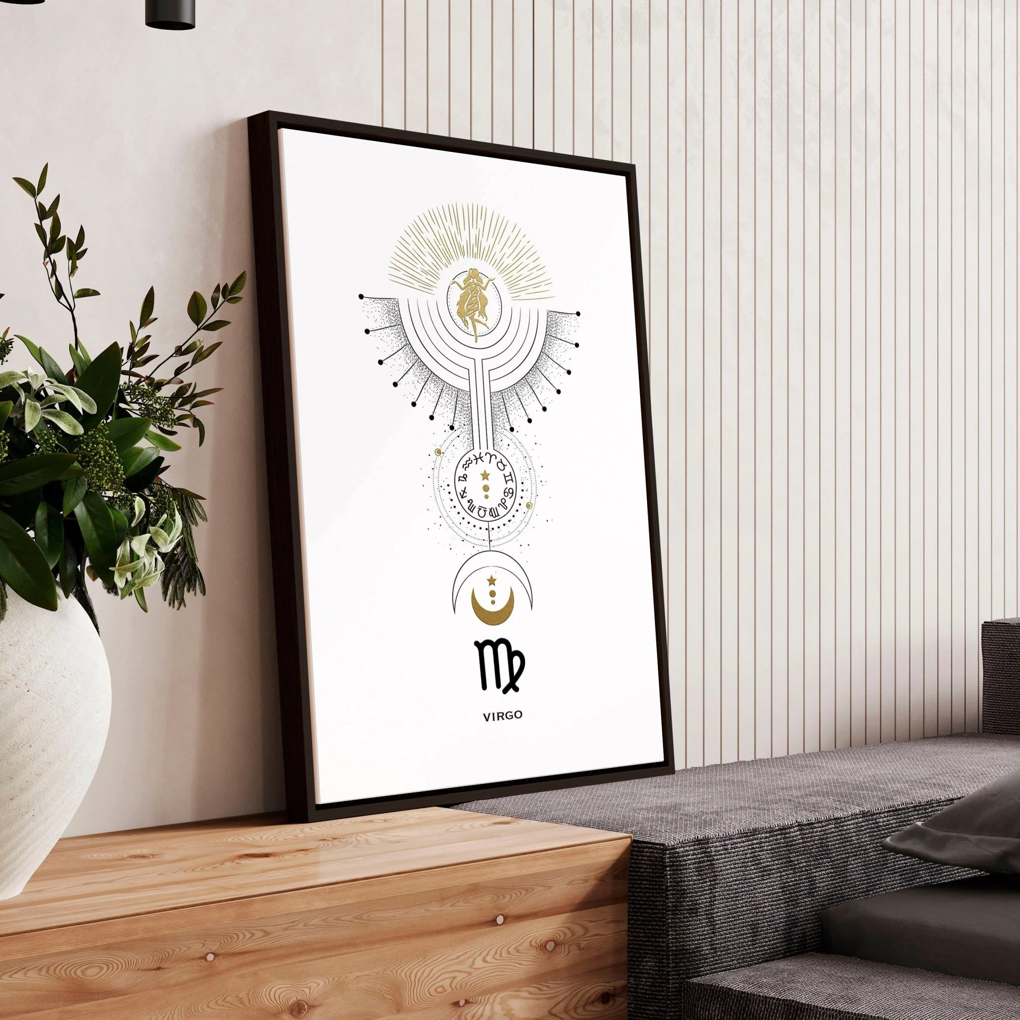 Virgo wall art print | Zodiac horoscope signs - Image 6