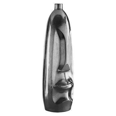 Viso Silver Finish Large Tall Vase - Image 5