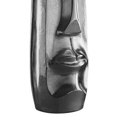 Viso Small Silver Finish Tall Vase - Image 10