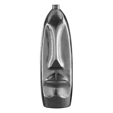Viso Small Silver Finish Tall Vase - Image 11