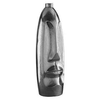 Viso Small Silver Finish Tall Vase - Image 5