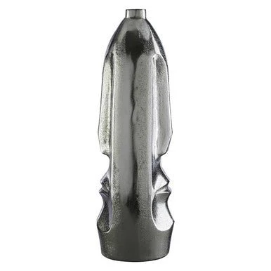 Viso Small Silver Finish Tall Vase - Image 6
