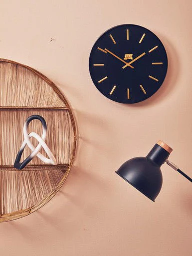 Vitus Black And Gold Wall Clock - Image 6