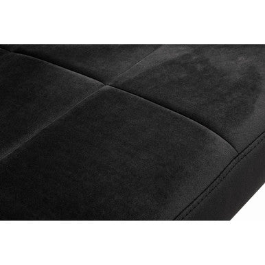 Vogue Black Velvet Lounge Chair - Image 11