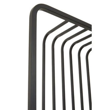 Vogue Five Tier Black Shelf Unit - Image 13