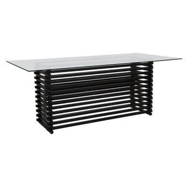 Vogue Matte Black Dining Table - Image 7