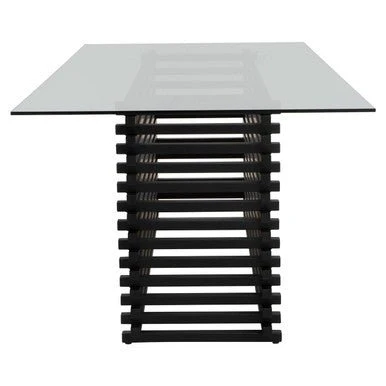 Vogue Matte Black Dining Table - Image 8