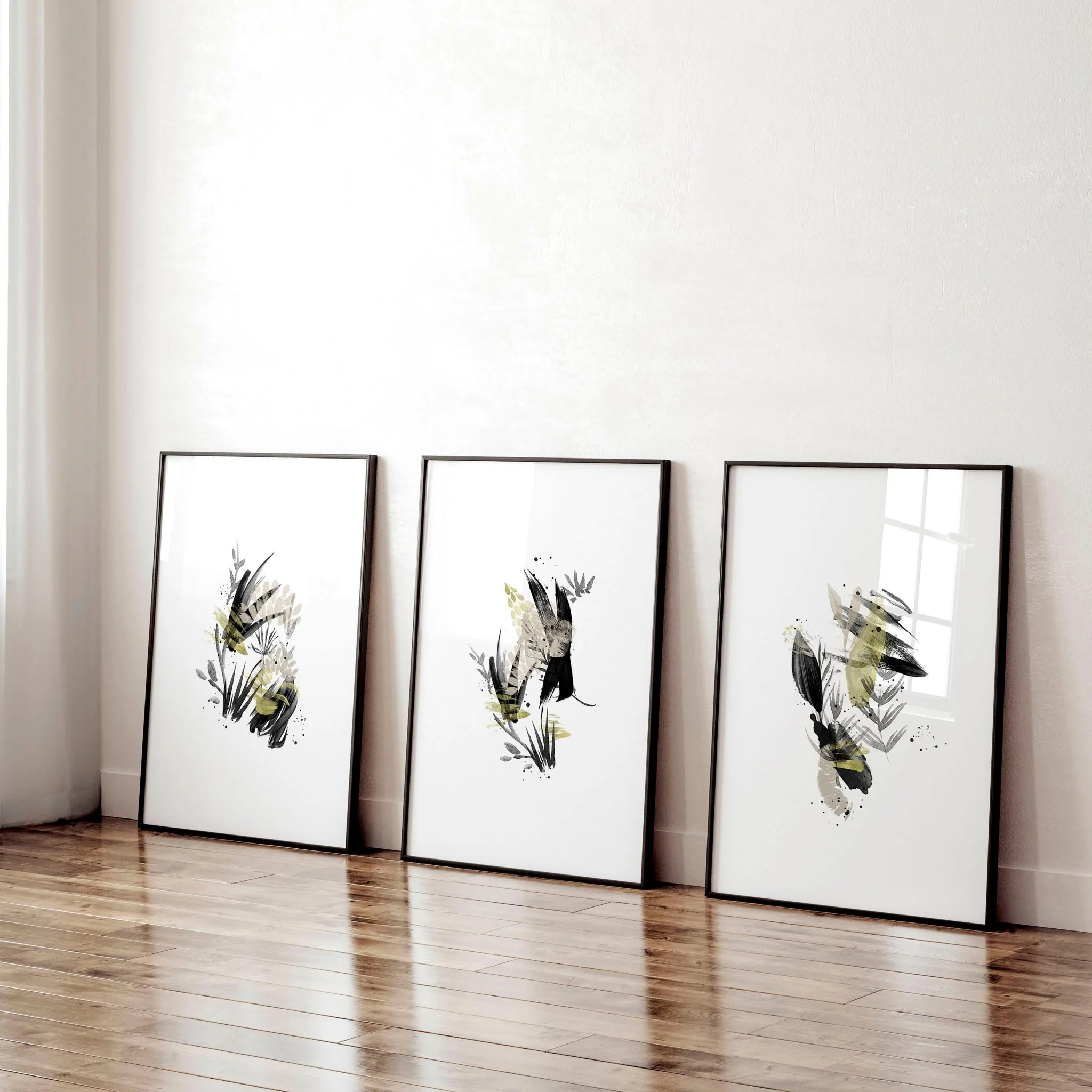 Wabi Sabi wall art | set of 3 framed wall art prints - Image 6