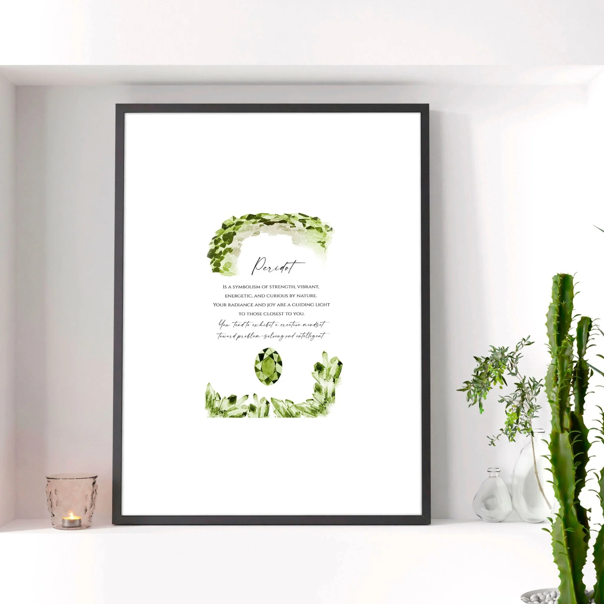 Art cancer zodiac print | Horoscope signs wall art - Image 5