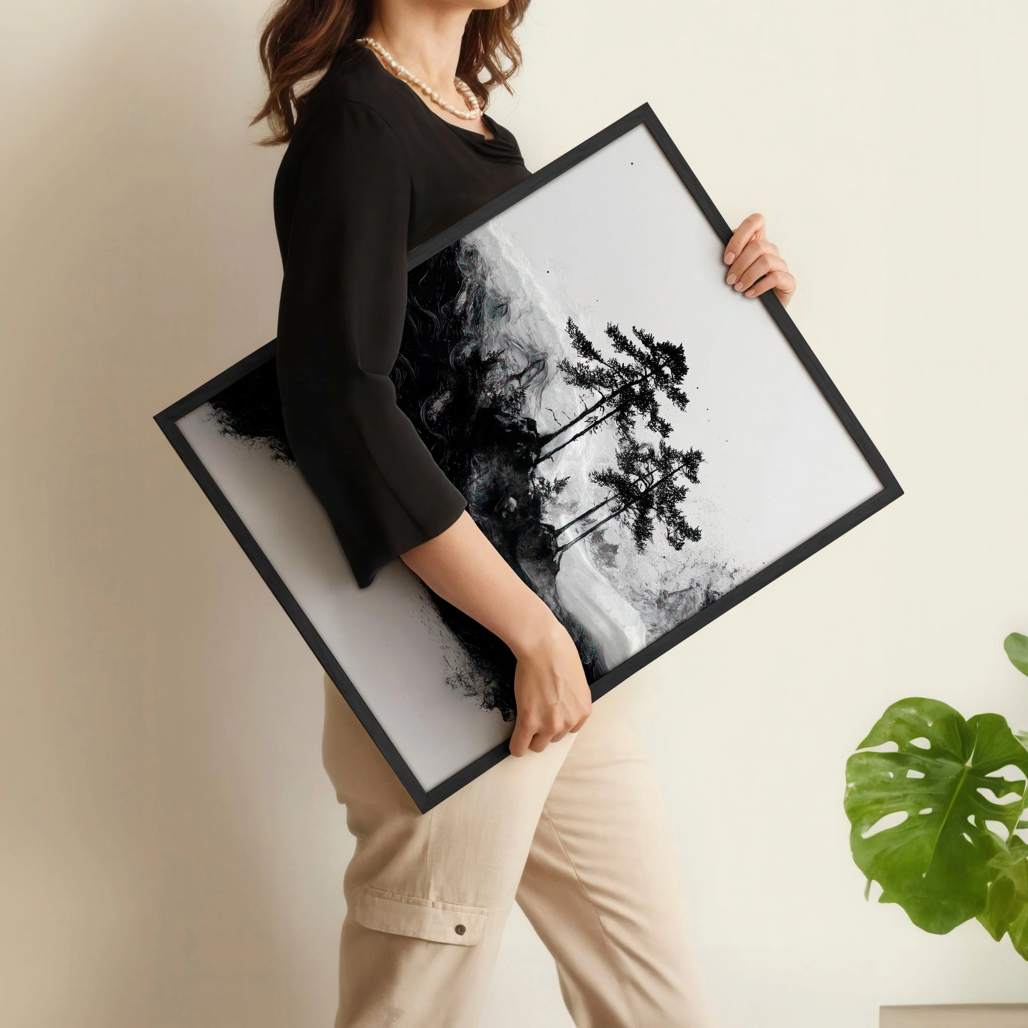 Wall Art Canvas Prints | Set of 3 Asian Inspired Wall art Prints - Image 5