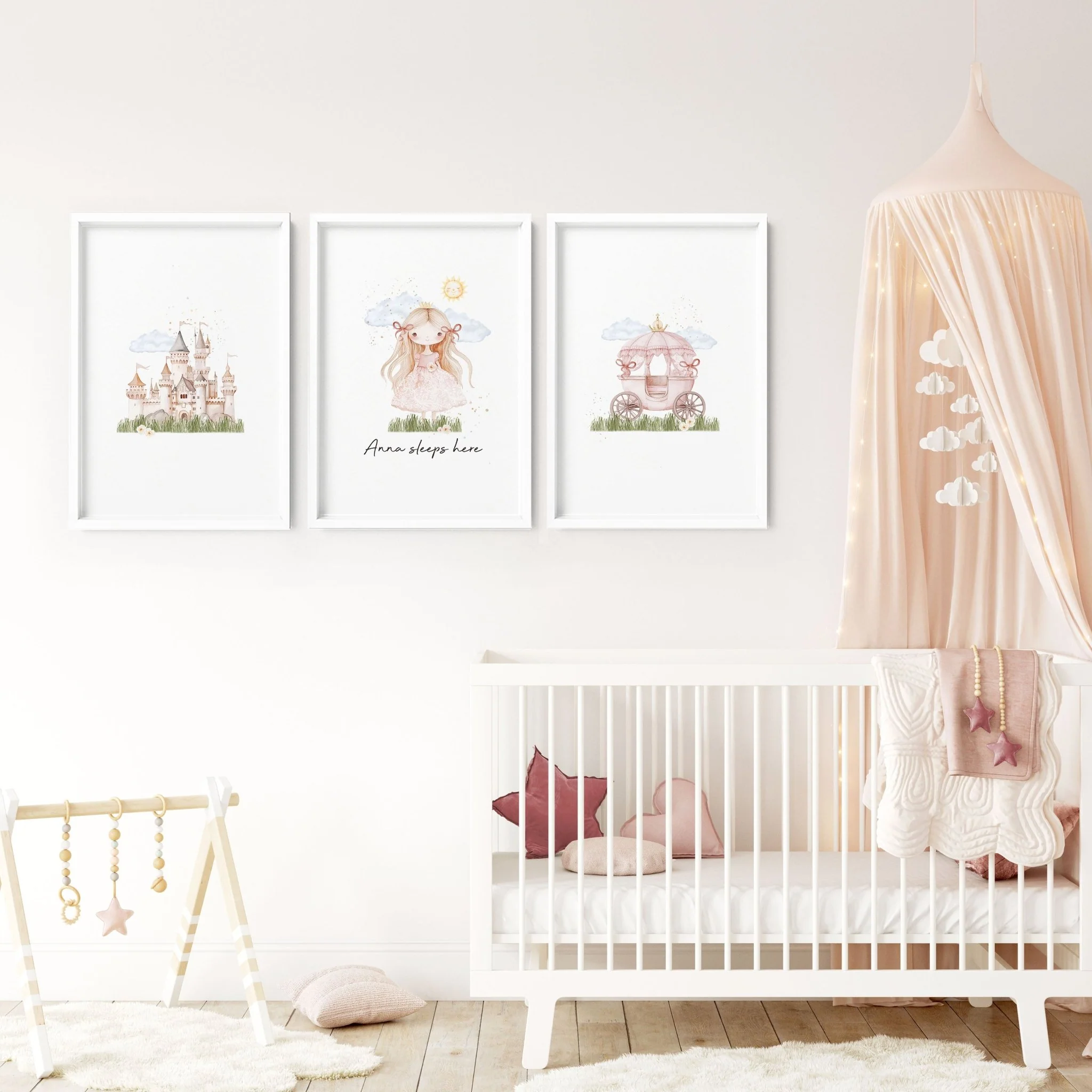 Wall Art Childrens Room | Set of 3 wall art prints - Image 3