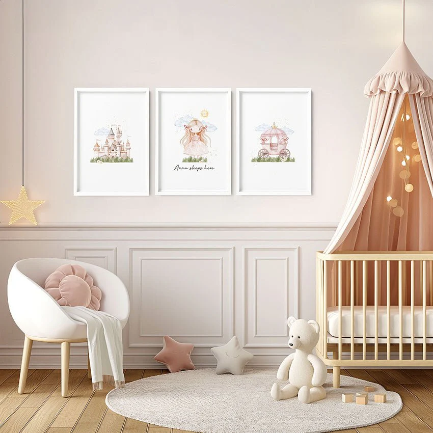 Wall Art Childrens Room | Set of 3 wall art prints - Image 8