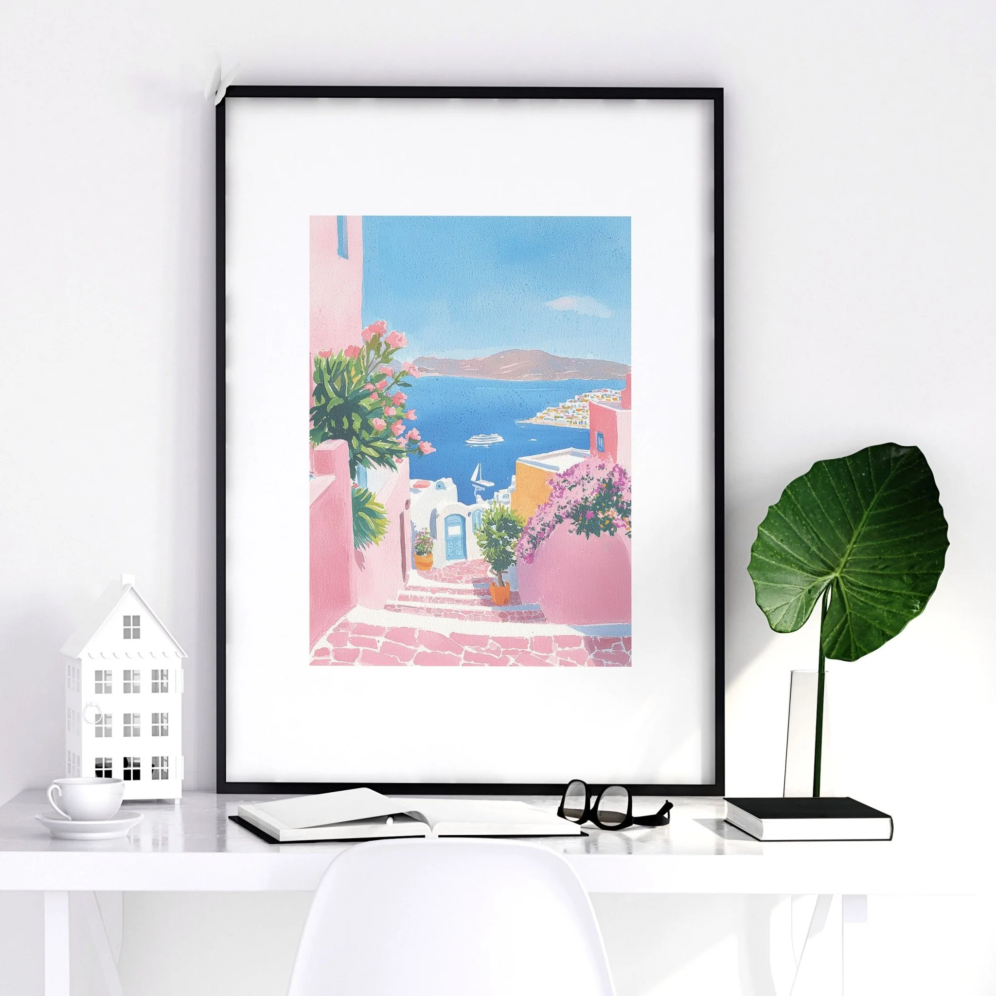 Wall Art Colourful | Set of 3 Beach Decor Wall art Prints - Image 10