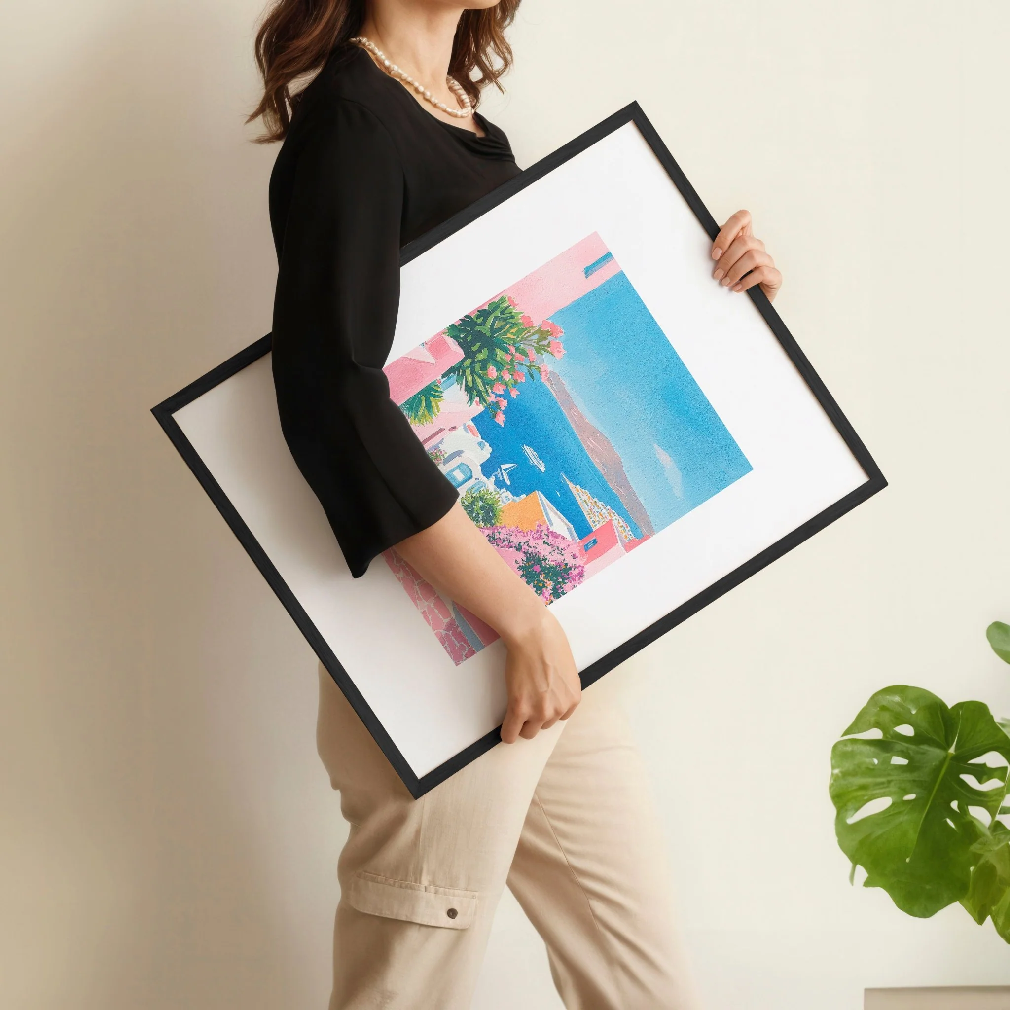 Wall Art Colourful | Set of 3 Beach Decor Wall art Prints - Image 8