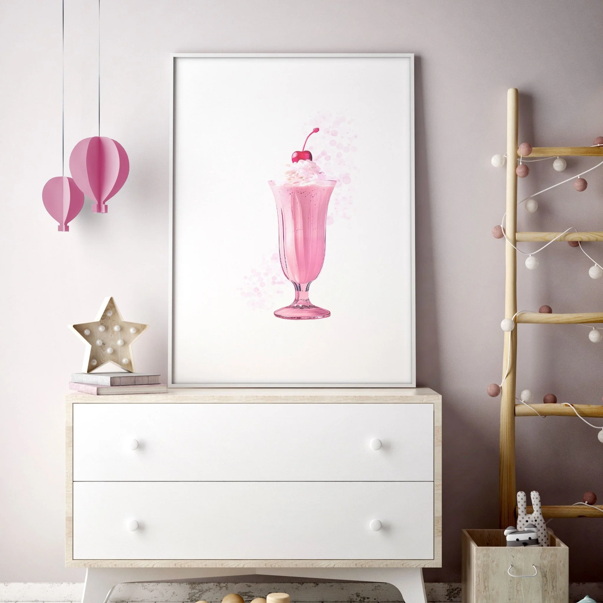 Wall Art Cool For Girls | Set of 3 Pop Wall art Prints - Image 5