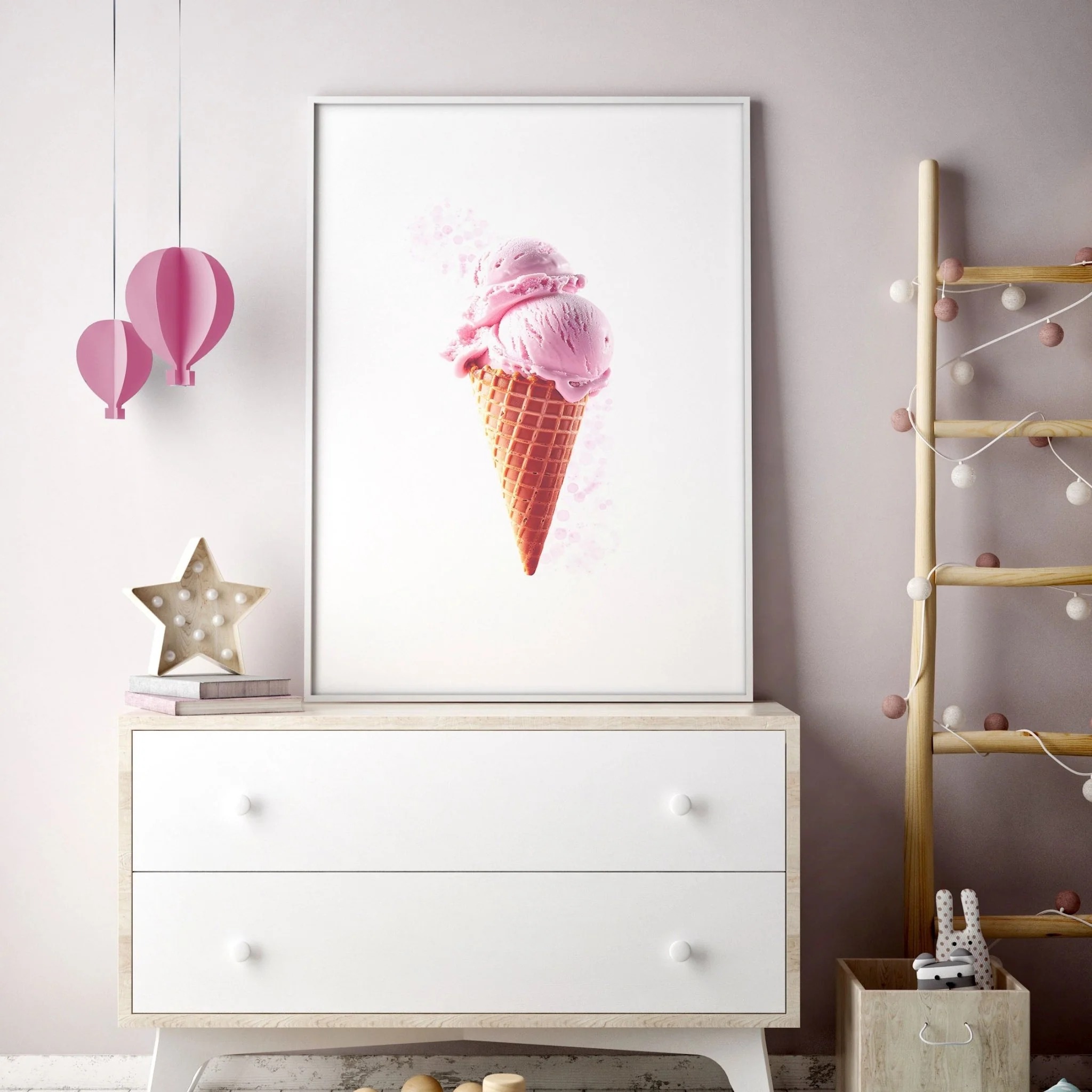 Wall Art Cool For Girls | Set of 3 Pop Wall art Prints - Image 7