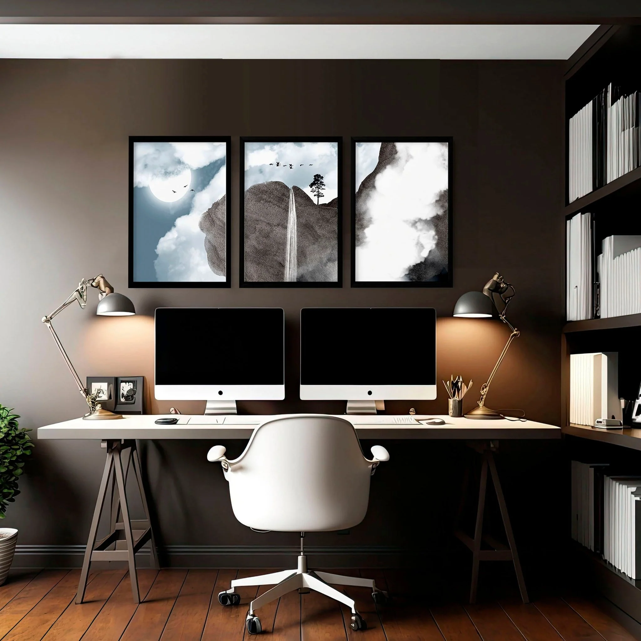 Wall art for an office | set of 3 Contemporary wall art prints - Image 7