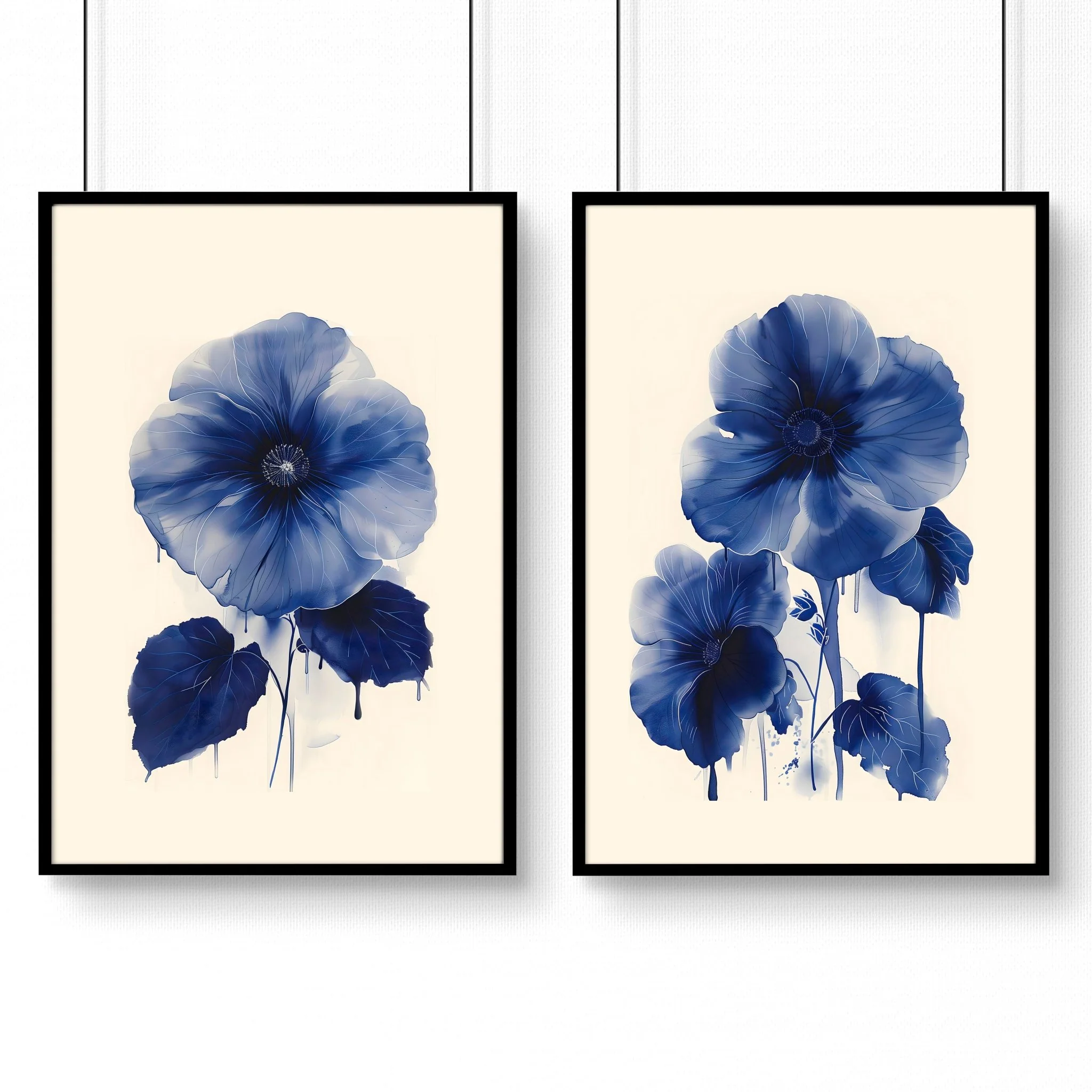 Wall Art For Hallways | Set of 2 Botanical Wall art Prints - Image 10