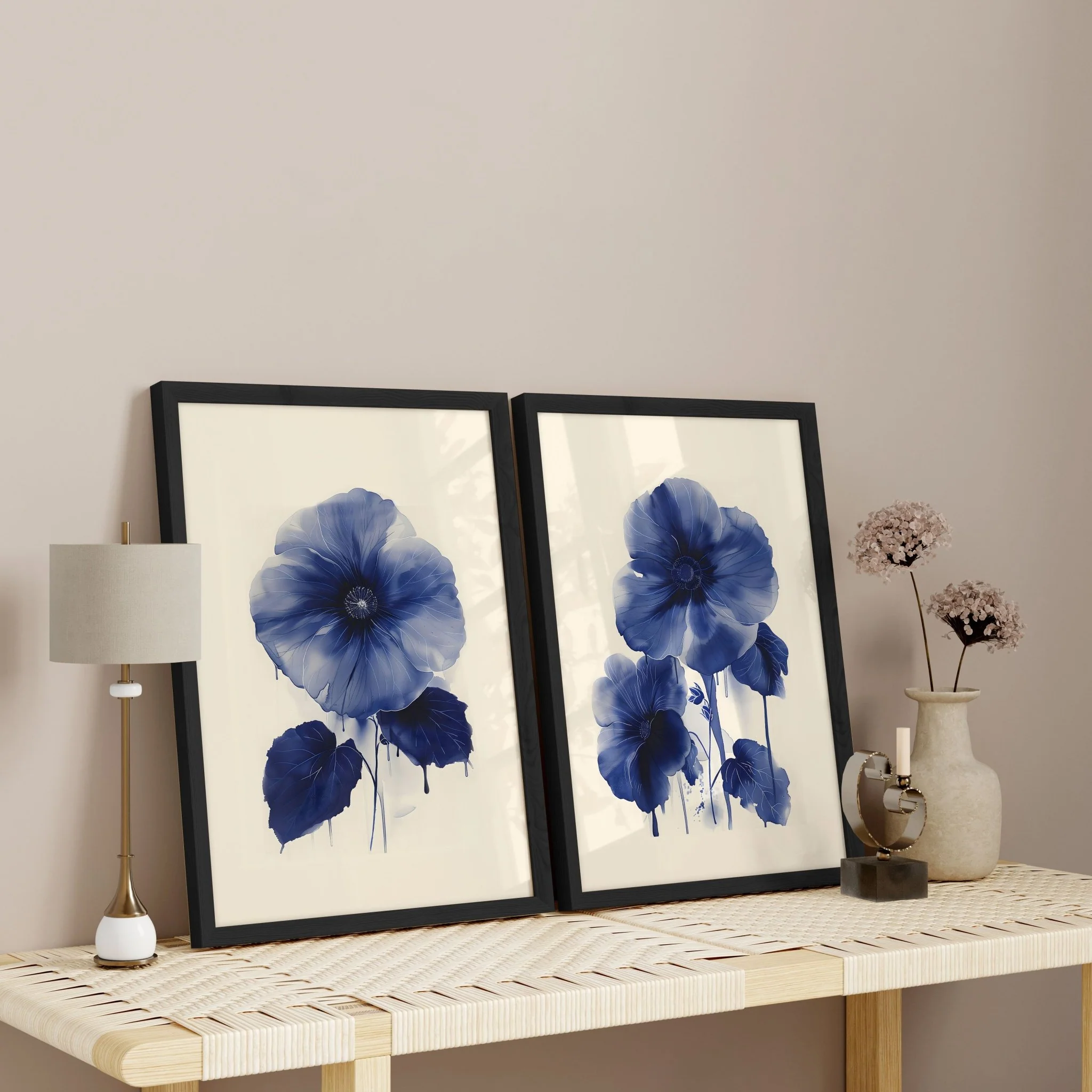 Wall Art For Hallways | Set of 2 Botanical Wall art Prints - Image 5